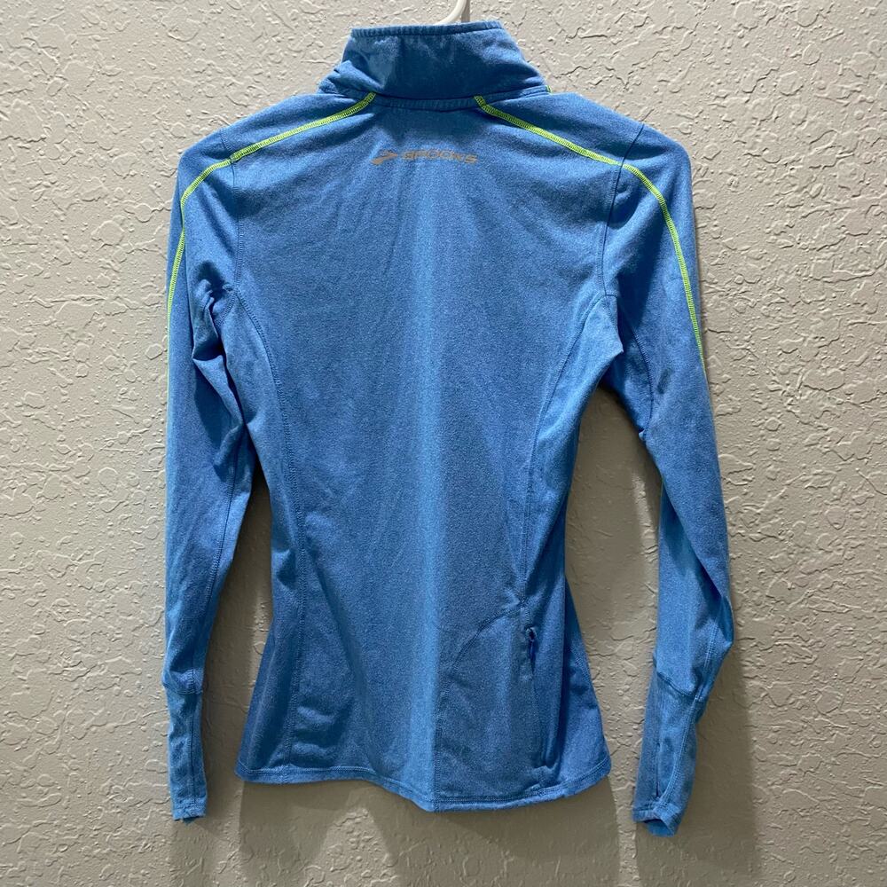 Brooks Blue Equilibrium Technology Pullover Sweat… - image 2